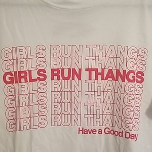 Girl run thangs Novely Shirt